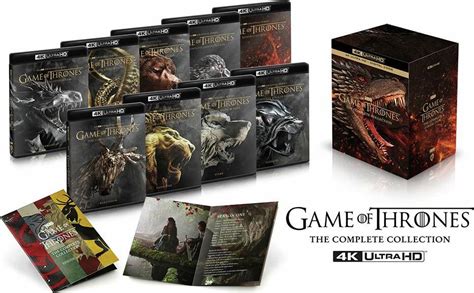 Game of Thrones: The Complete Collection 4K Blu-ray Release Date November 18, 2020 (4K Ultra HD ...