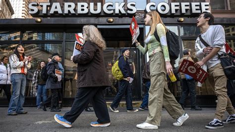 Largest Starbucks strike in history is planned for Thursday. It shows US labor unrest isn’t over ...