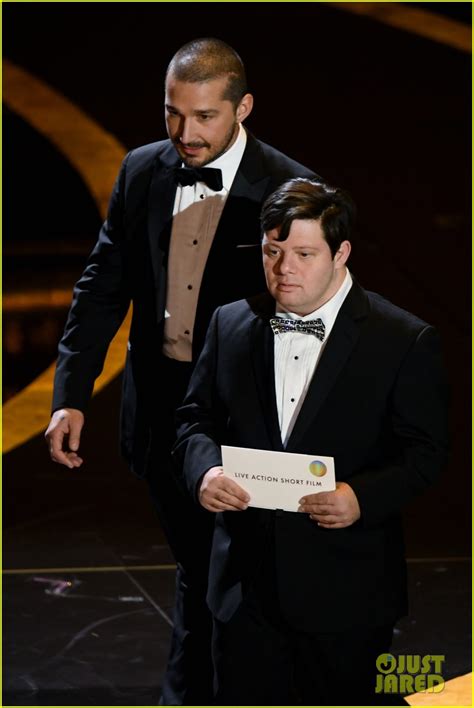 Shia LaBeouf Presents With 'Peanut Butter Falcon' Co-Star Zack Gottsagen at Oscars 2020: Photo ...