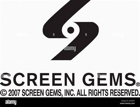 SCREEN GEMS LOGO, SCREEN GEMS LOGO, 2007 Stock Photo - Alamy