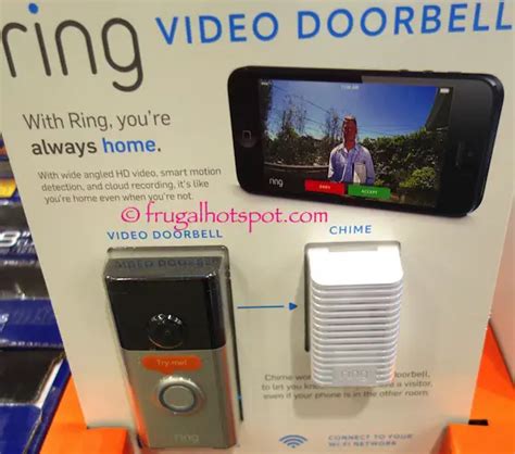 Costco: Ring Video Doorbell and Wireless Chime $179.99