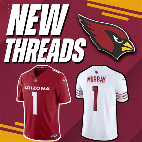 Cardinals Unveil New Uniforms for 2023 NFL Season, Get Yours Now