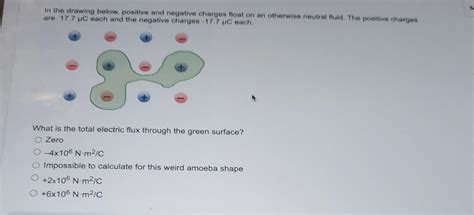 Solved in the drawing below, positive and negative charges | Chegg.com