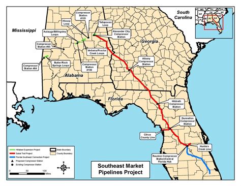 Florida Gas Pipeline Map | Printable Maps