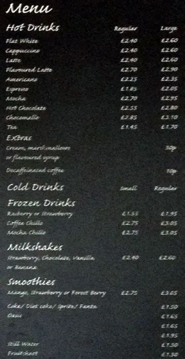 Love Coffee Menu, Menu for Love Coffee, Orpington, London - Zomato UK