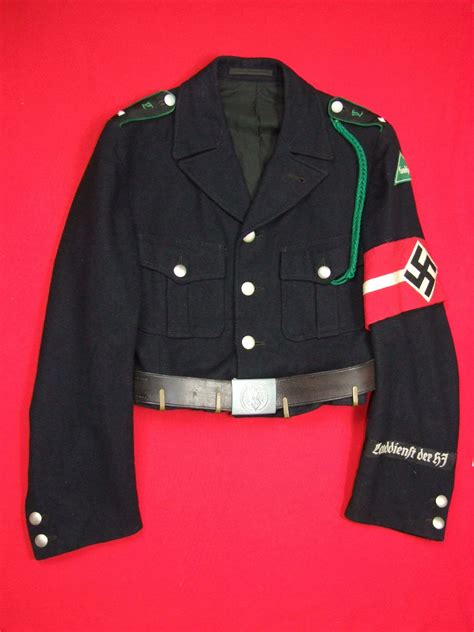 Hitler Youth Uniform Blouse - Landjahr in WW2 jackets & coats