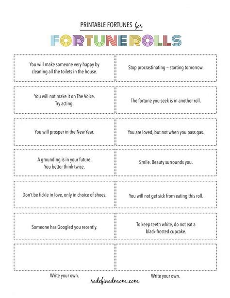 Printable Fortune Cookie Quotes | Fortune cookie messages, Fortune cookie quotes, Fortune cookie