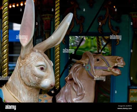 Bryant Park Carousel Stock Photo - Alamy