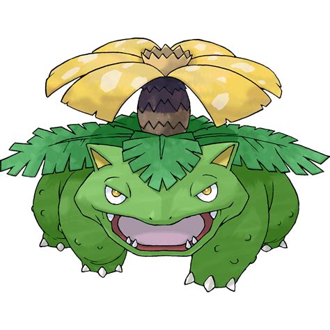 #003 Shiny Venusaur by ExoticPoke on DeviantArt