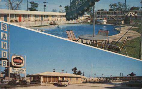 The Sands Motel New Orleans, LA Postcard