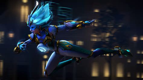 Tracer Overwatch Supersaiyanblue Digital Art 4k, HD Artist, 4k Wallpapers, Images, Backgrounds ...