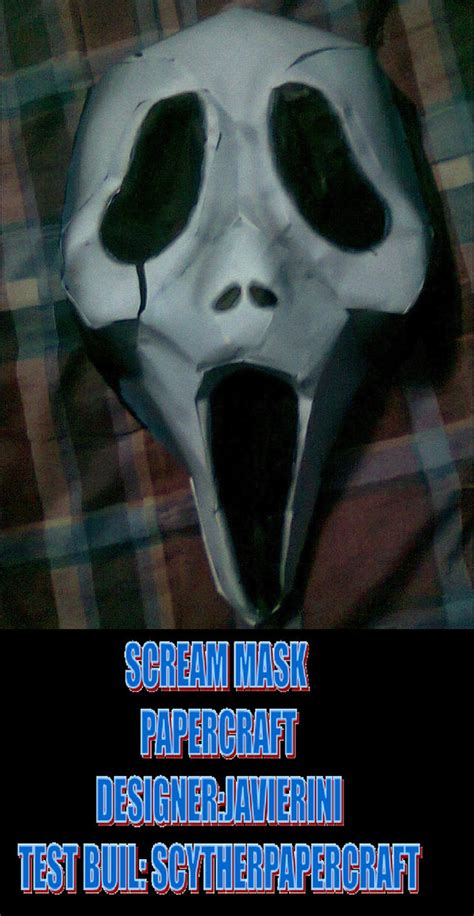 SCREAM MASK by scytherpapercraft on DeviantArt