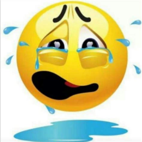 Crying | Crying emoji, Funny emoticons, Funny emoji