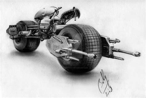 The Dark Knight - Batpod by Bobby-Sandhu on DeviantArt