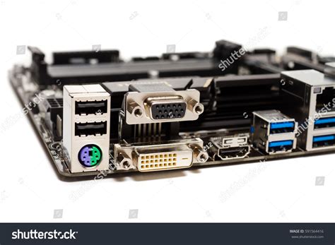 Typical New Pc Computer Motherboard Socket Stock Photo 591564416 | Shutterstock