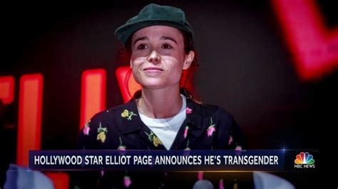 Actor Elliot Page wants to advocate for other transgender people