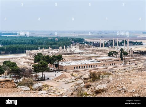 Ancient city of Persepolis, Iran. UNESCO World heritage site Stock ...