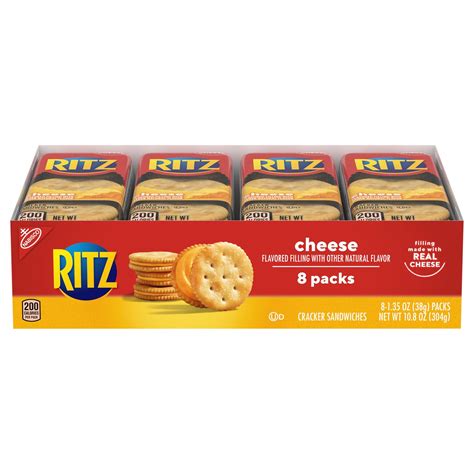 Nabisco Ritz Cheese Cracker Sandwiches - Shop Crackers & Breadsticks at ...