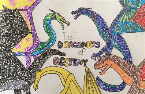 Wings of fire Dragonets of destiny wallpaper by MacyGracie on DeviantArt