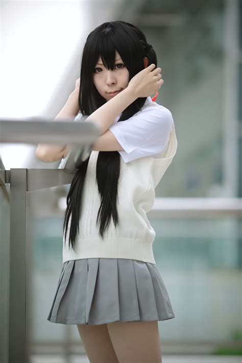 Anime Cosplay - K-on!! Asuza Nakano