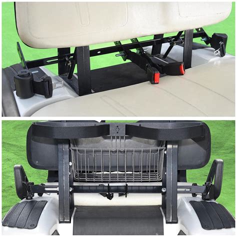 This Universal Golf Cart Retractable Seat belt Bracket Kit includes two 42" retractable seat ...