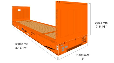 What is Flat Rack Container? Dimensions