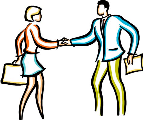 Two People Shaking Hands - ClipArt Best