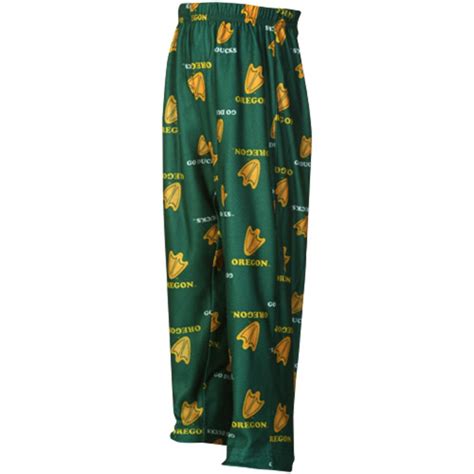 Oregon Ducks Toddler Allover Logo Flannel Pajama Pants - Green