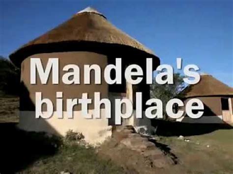 Nelson Mandela's birthplace - YouTube