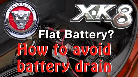 How To Avoid Battery Drain On Your Jaguar XK8 - Common car problems - YouTube