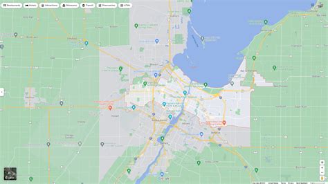 Green Bay Map Wisconsin - Draw A Topographic Map