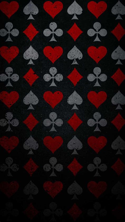 Poker Card Pattern - IPhone Wallpapers : iPhone Wallpapers | Poker ...