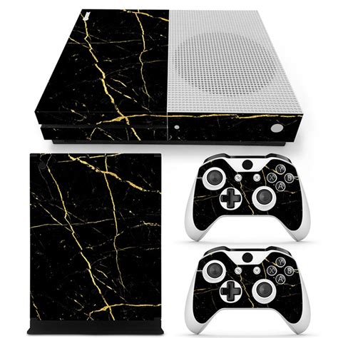 Marble Gold - Xbox One S Console Skins | Xbox One S Console Skins | Consoleskins