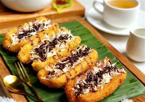 Resep Pisang Goreng Coklat Keju oleh silvia novi - Cookpad