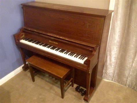 Mason & Hamlin Model 50 Upright (Sold) - Piano & Organ Center