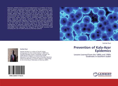 Prevention of Kala-Azar Epidemics / 978-3-659-11152-5 / 9783659111525 / 365911152X