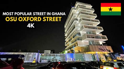 🇬🇭Experience Osu Oxford Street, Accra Ghana | 4K Raw & Unfiltered Walk ...