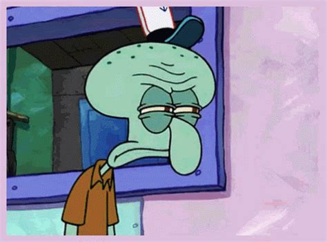 Sneaky Eyes Squidward GIF - SneakyEyes Squidward Hmm - Discover & Share GIFs