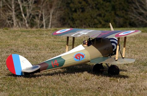 Nieuport 28 N165 - Sport 1/6 scale WW1 French fighter Model Airplane Kit