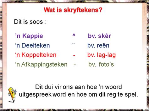 Skryftekens en Hoofletters • Teacha!