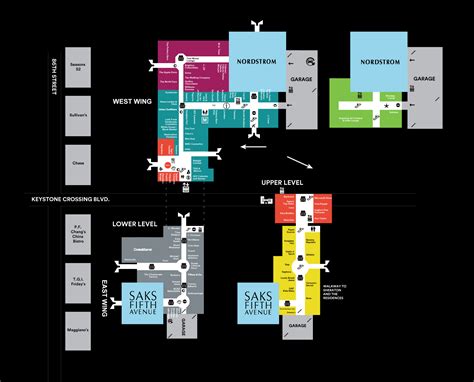 The Fashion Mall at Keystone - North | Mall, Keystone, Map