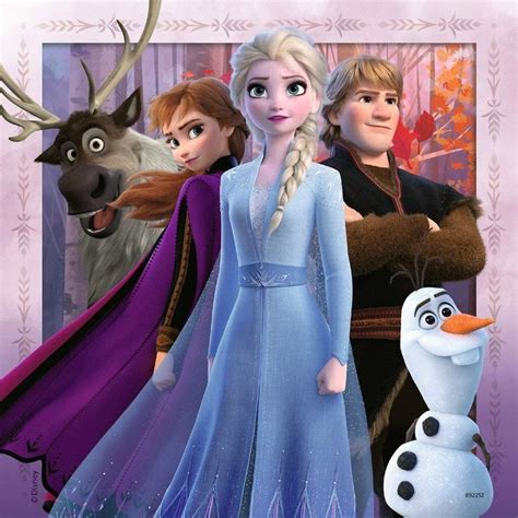 Frozen 2 Jigsaw Puzzle Trio | Jigsaw puzzles for kids, Ravensburger, Elsa