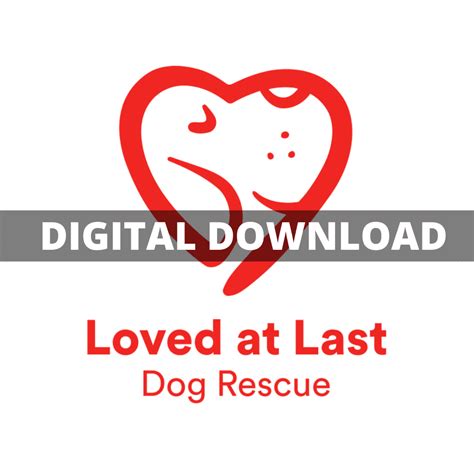 Loved at Last Dog Rescue Logo - Loved at Last Dog Rescue