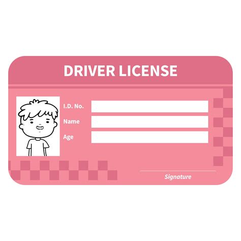 Fake Drivers License Template Free - Printable Templates