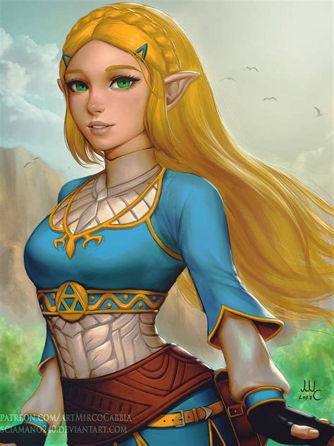 Wow! Beautiful Zelda Fanart by Sciamano (also posted on /r zelda) : NintendoSwitch