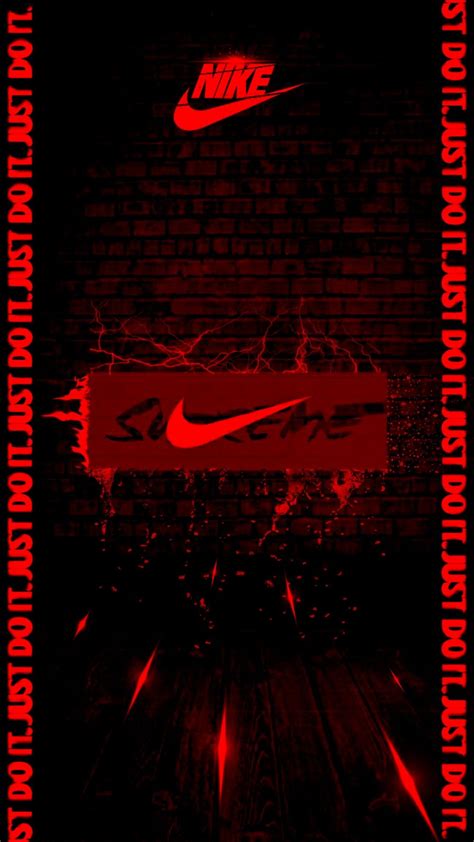 Motte Krankheit Deutung nike logo wallpaper red black Entdeckung Henne ...