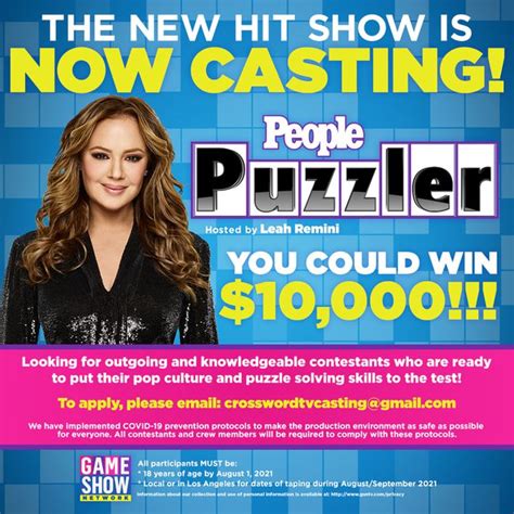 Leah Remini's PEOPLE Puzzler Is Casting for Season 2