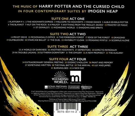 CD Review: THE MUSIC OF HARRY POTTER AND THE CURSED CHILD (Imogen Heap) - Stage and Cinema