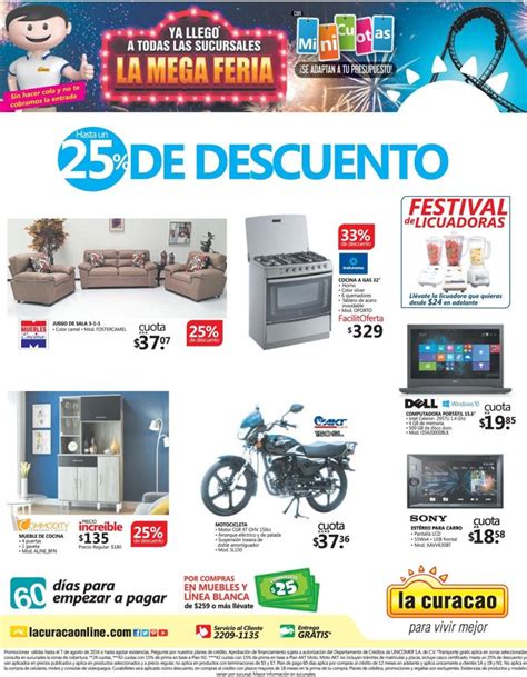 FeriA de descuentos en almacenes la curacao el salvador - Ofertas Ahora