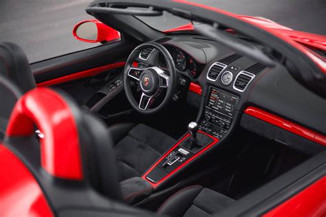 Guards Red Porsche Boxster Spyder with Color-Matched Interior Already For Sale - autoevolution